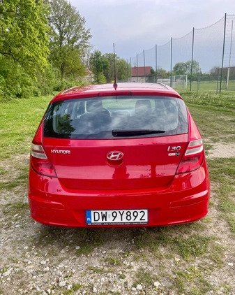 Hyundai I30 cena 14300 przebieg: 168700, rok produkcji 2009 z Wrocław małe 79